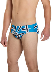 Sporti Senecio Splash Brief Swimsuit (26-40)