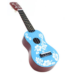 Wet Products Ukulele Floral Face Painted 20"
