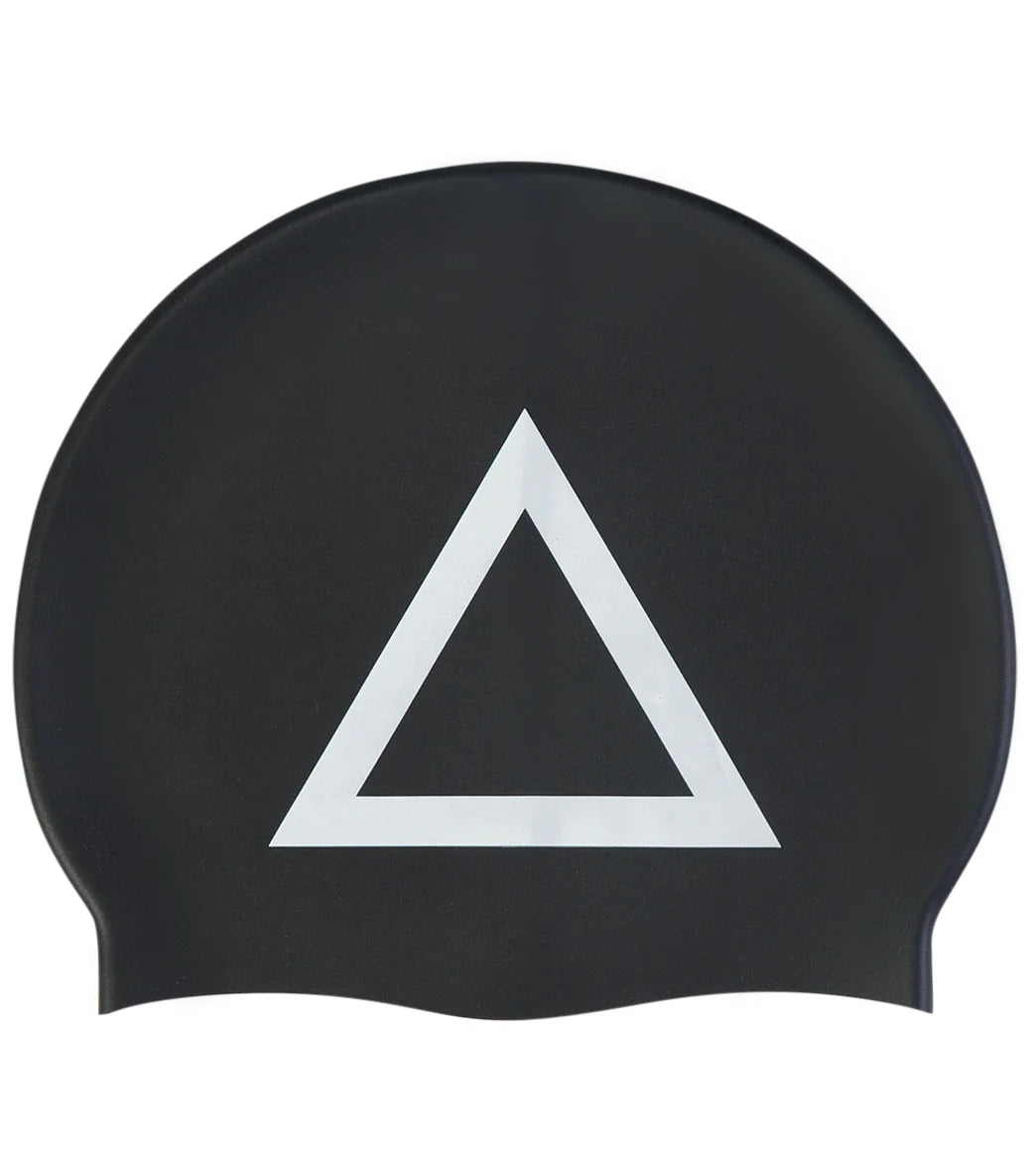 Sporti Limited Edition Swim Game Triangle Silicone Swim Cap