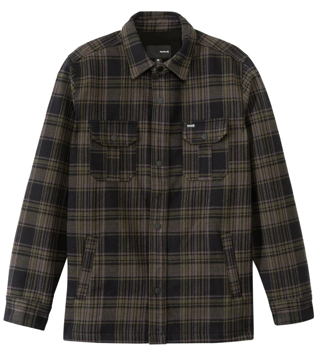 Hurley Men's Redding Woven Long Sleeve Shirt