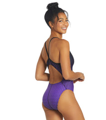 Sporti Molecule Thin Strap One Piece Swimsuit (22-44)