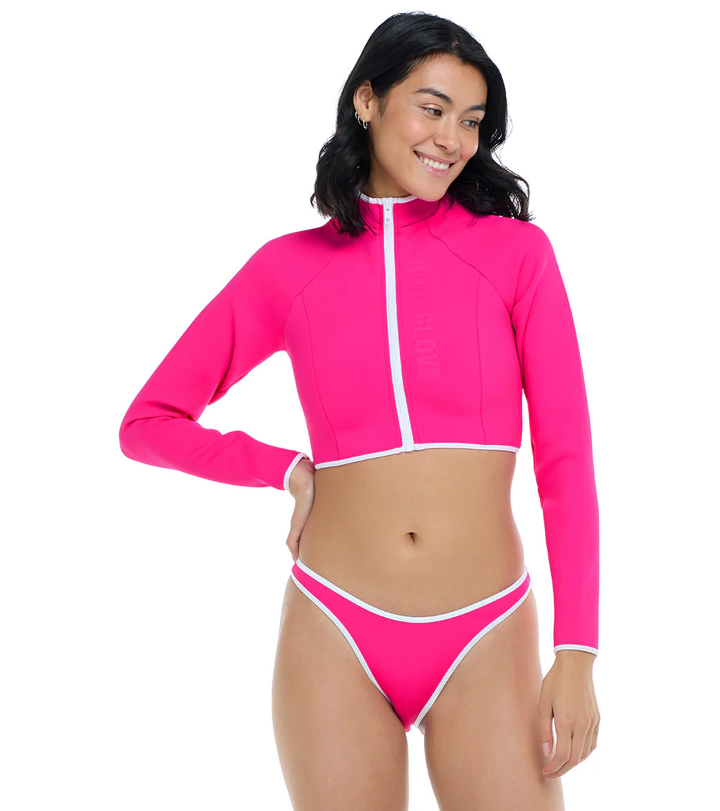 Body Glove Women's Undersea Modern Love Crop Rash Guard