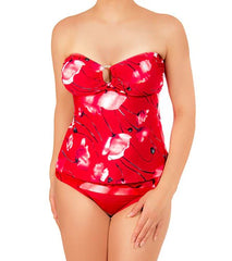 Jantzen Floral Festival Halterkini Bikini Top