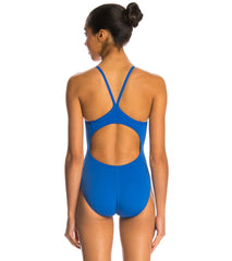 Dolfin Reliance Solid V-Back One Piece Swimsuit