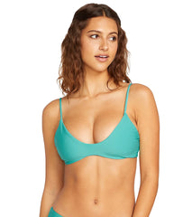 Volcom Women's Simply Seamless Scoop Bikini Top