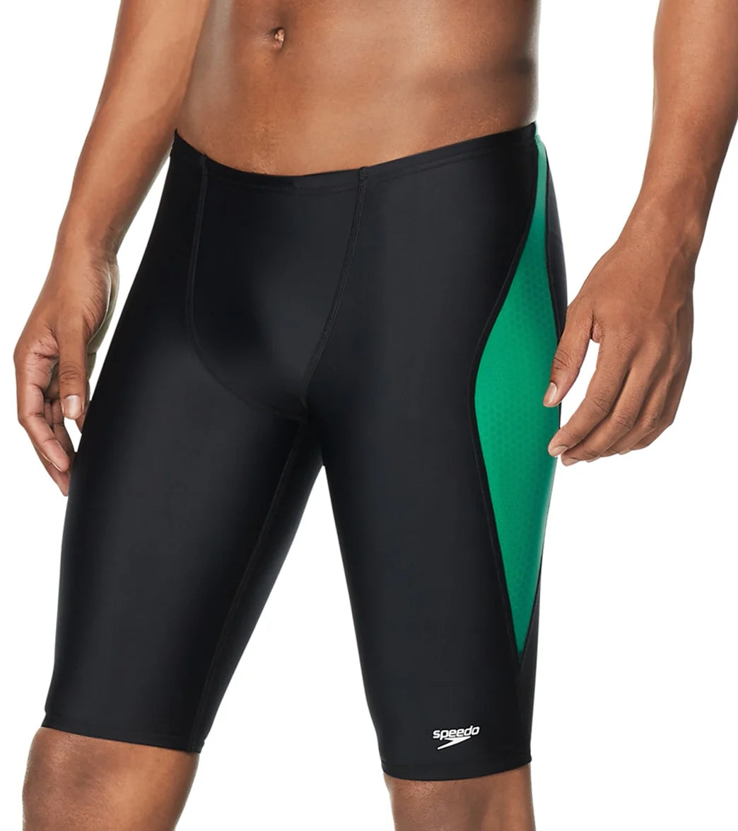 Speedo Men's Hex Breaker Jammer Swimsuit