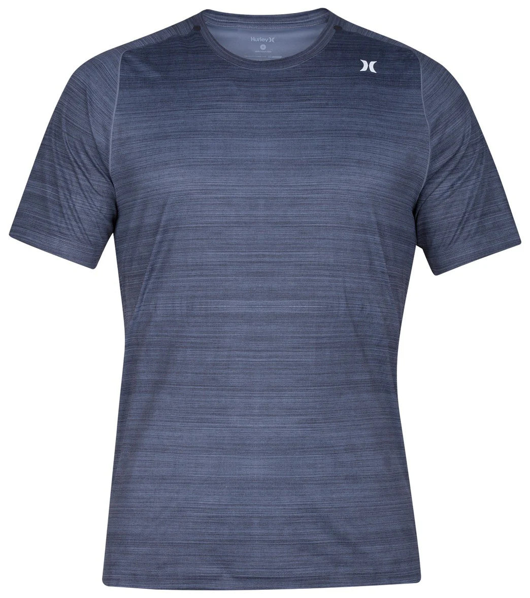 Hurley Men's Quick Dry Icon Print Short Sleeve Surf Shirt