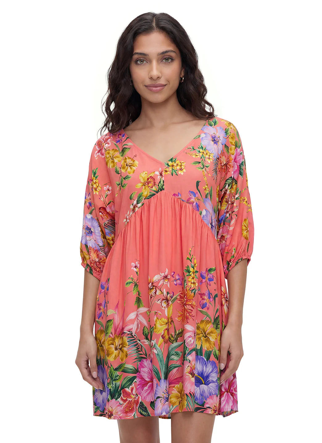 Johnny Was Women's Kairi A-Line Dress Cover Up