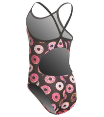 Sporti Spiffiez Donut Thin Strap One Piece Swimsuit Youth (22-28)