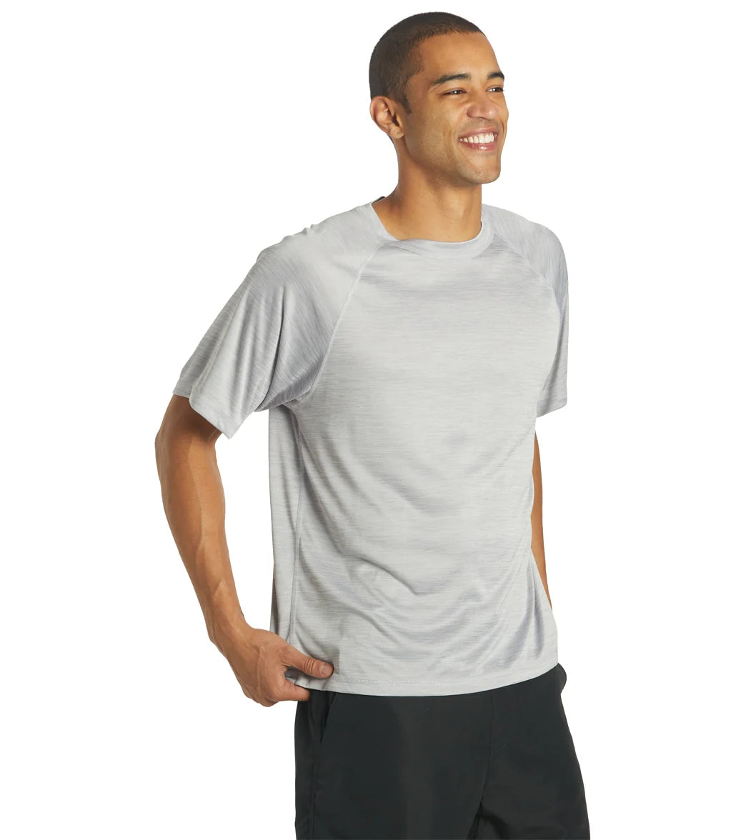 Sporti Men's S/S Hybrid UPF 50+ Sun Shirt