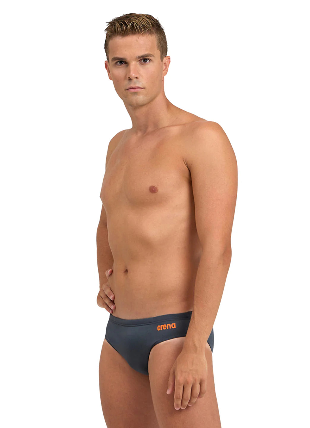 Arena Men's Solid Brief Swimsuit
