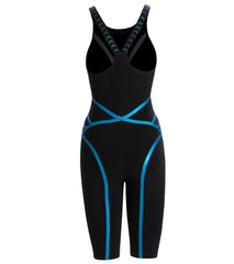 Dolfin Women's Lightstrike Bonded Closed Back, Regular Torso, Flex Leg, Tech Suit Swimsuit