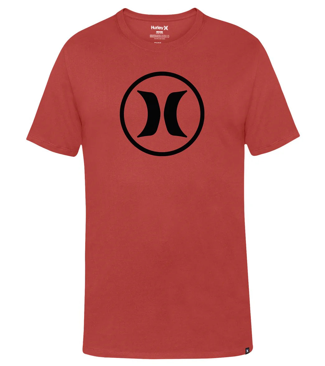 Hurley Men's One & Only Dri-Fit Hurley Men's Circle Icon Dri-Fit S/S Tee