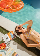 Sporti x Alex Walsh Parker Paradise Tracy Double Strap Bikini Top