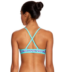 Speedo Missy Franklin Endurance Lite Splash Magic Criss Cross Swimsuit Top