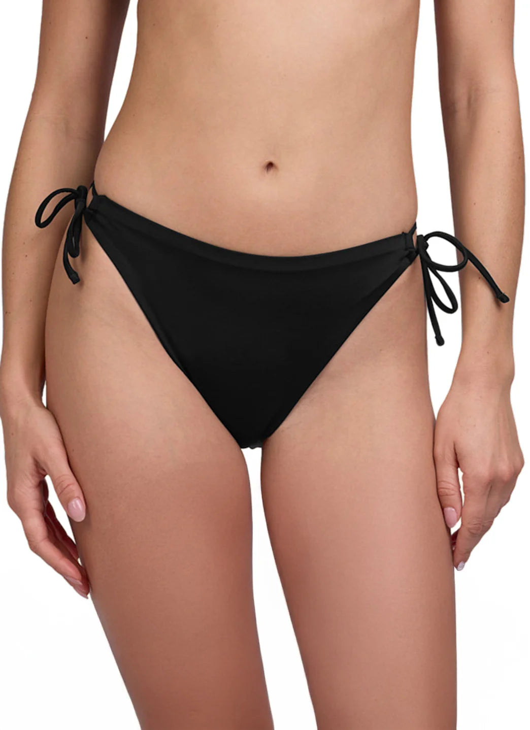JOLYN Women's Bella Solid Tie Side Bikini Bottom