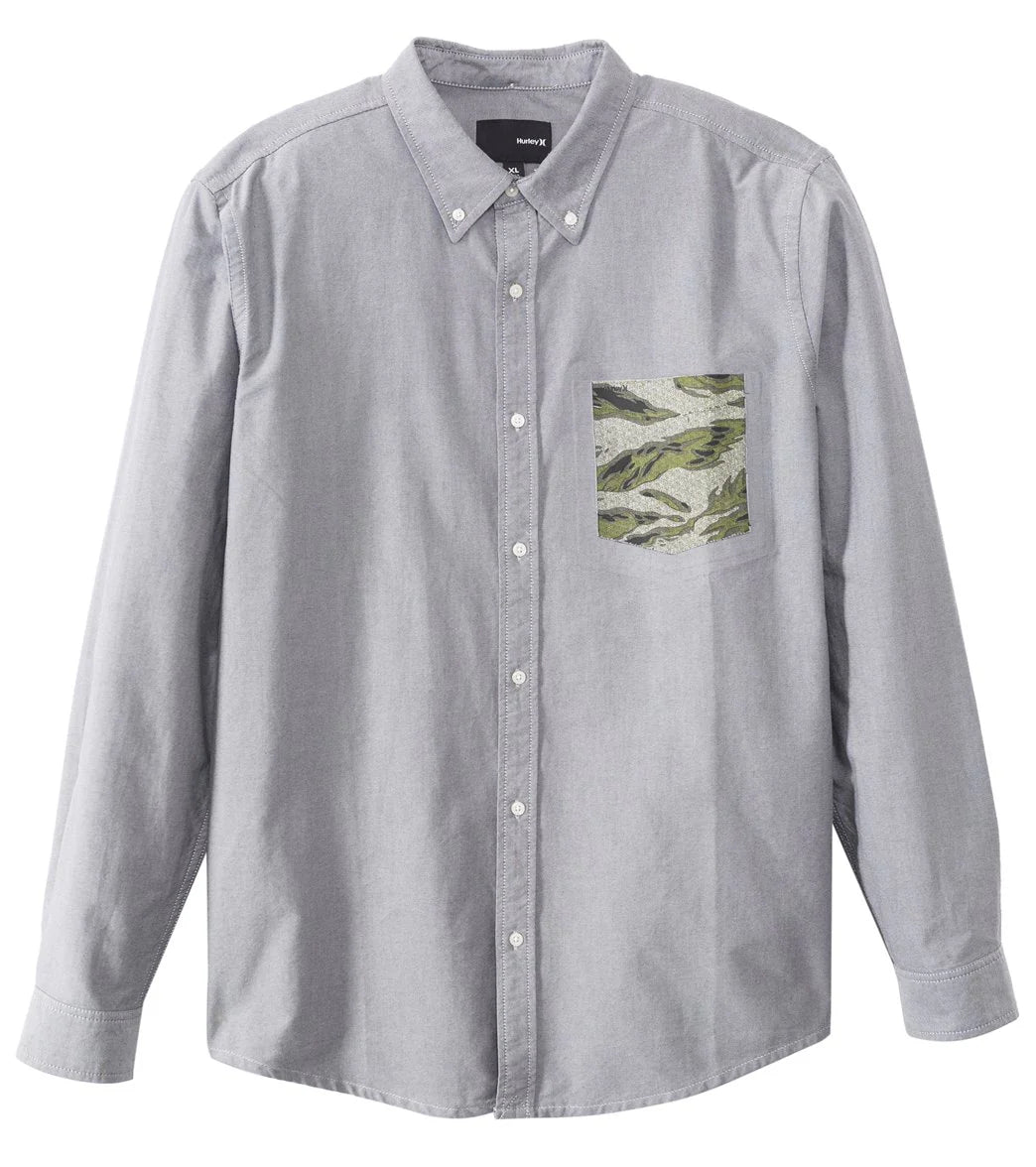 Hurley Men's Ace Oxford L/S Shirt