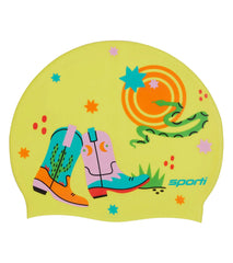 Sporti x Alex Walsh Space Cowboy Silicone Swim Cap
