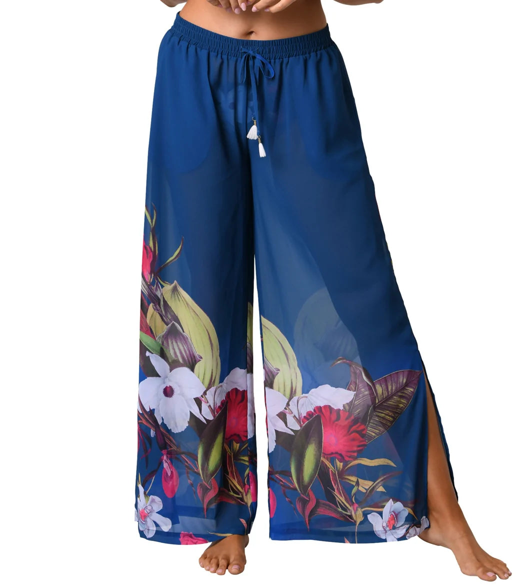 Jantzen Women's Botanical Beauty Cover Up Pant
