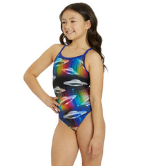 Sporti UFO Thin Strap One Piece Swimsuit Youth (22-28)