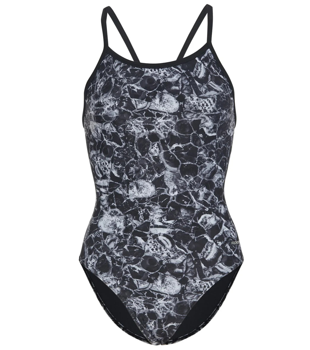 Sporti Cogent Thin Strap One Piece Swimsuit Youth (22-28)