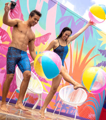 Sporti x aLILscribble Limited Edition Divide Jammer Swimsuit