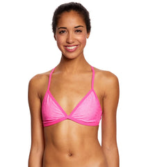 Speedo Missy Franklin Endurance Lite Reptile Style Triangle Swimsuit Top