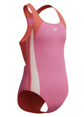 Speedo Girls' Infinity Splice One Piece Swimsuit (Little Kid, Big Kid)
