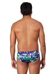 JOLYN Men's Brolyn Leaves Brief Swimsuit