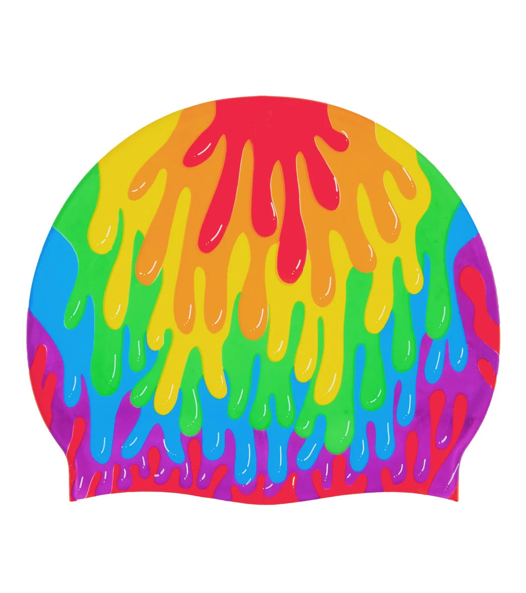 Sporti x Tyler Wallach Limited Edition Drip Silicone Swim Cap