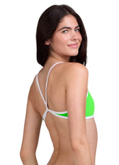 JOLYN Women's Jocelyn Contrast Bikini Top