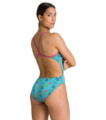 Arena Women's Hula Dancer Challenge Back One Piece Swimsuit