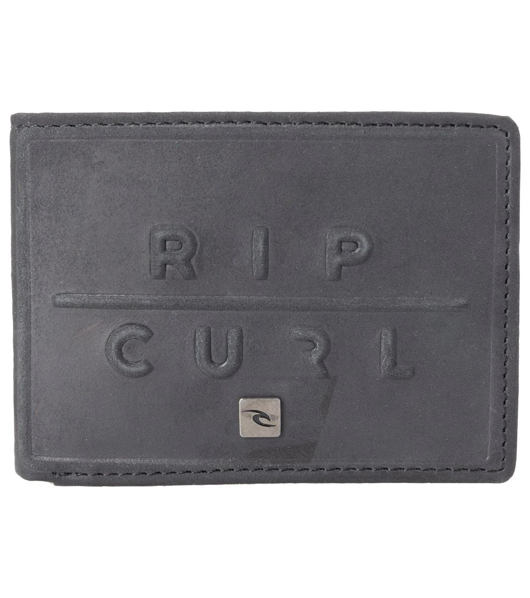 Rip Curl Word Slim Leather Wallet