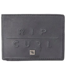 Rip Curl Word Slim Leather Wallet