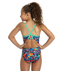 Sporti x Damian Orellana Limited Edition Laguna Thin Strap One Piece Swimsuit Youth (22-28)