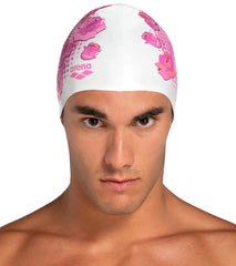 Arena Breast Cancer Awareness Flat Silicone Swim Cap