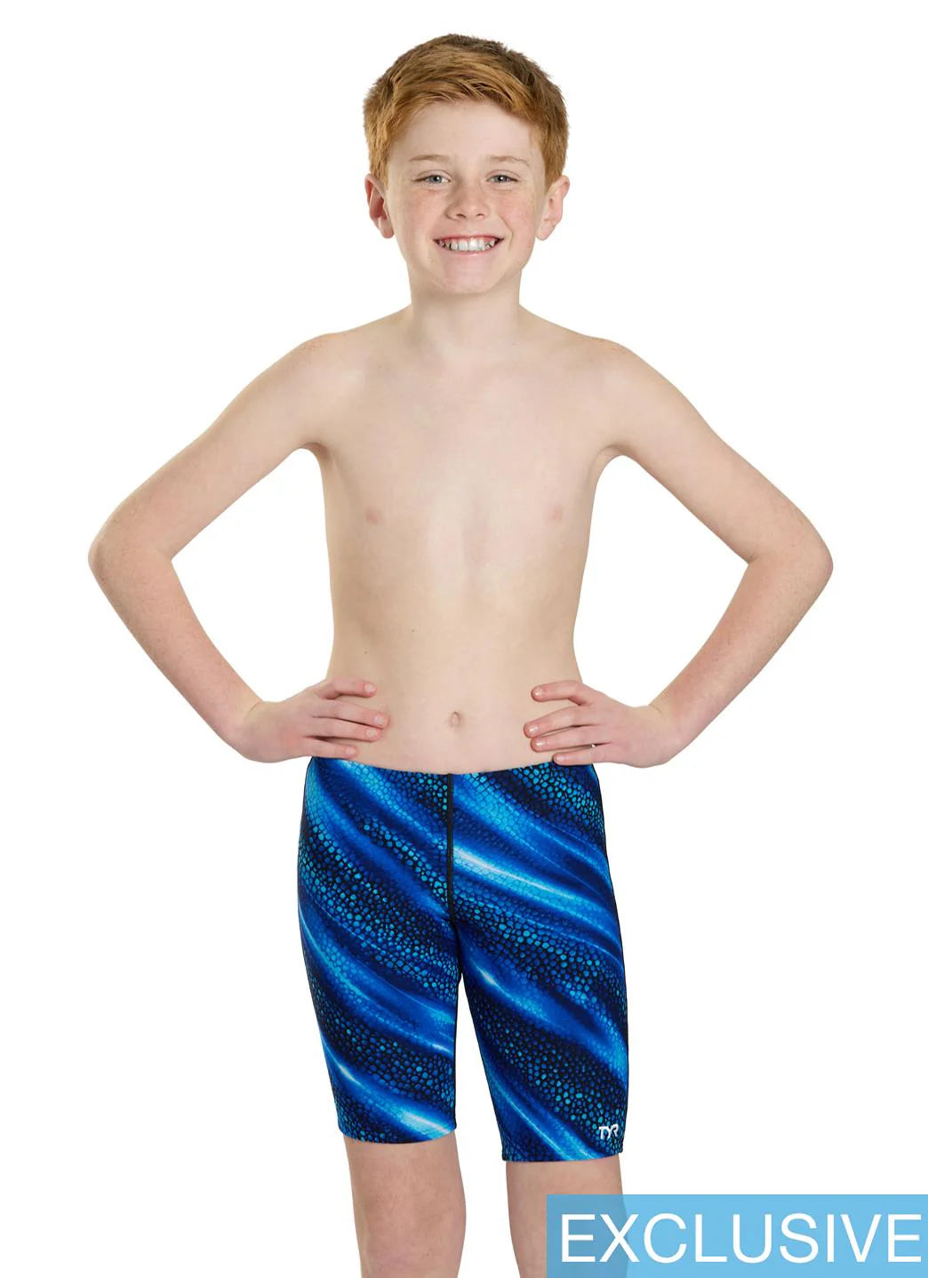 TYR Boys' Durafast Elite Venom Jammer (Little Kid, Big Kid)