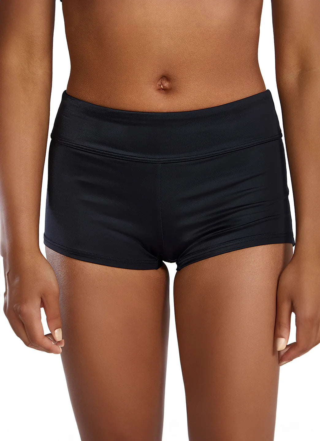 TYR Women's Solid Della Boyshort Bikini Bottom