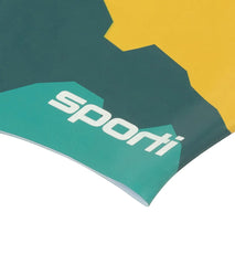 Sporti x She Is This Limited Edition Mountain Long Hair Bun Silicone Swim Cap