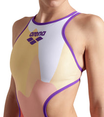 Arena Women's One Morning Light Tech Back One Piece Swimsuit