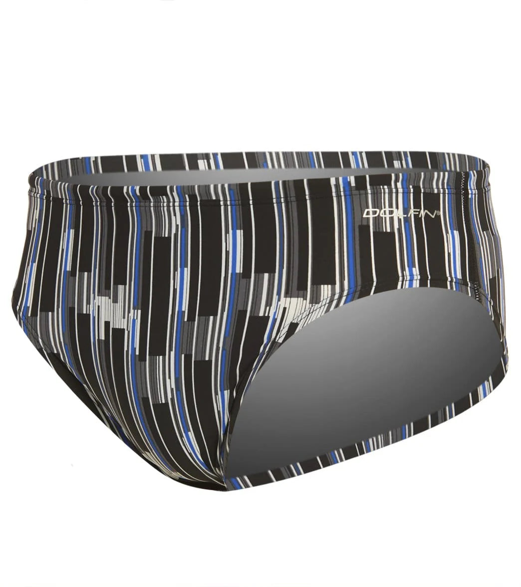 Dolfin Graphlite Men's Infiniti All Over Racer Brief Swimsuit