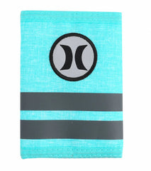 Hurley Men's Block Party Tri-Fold Wallet
