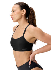 Speedo Women's Solid Racerback Bikini Top