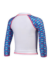 Arena Kids' Friends Long Sleeve Rashguard (Toddler, Little Kid)