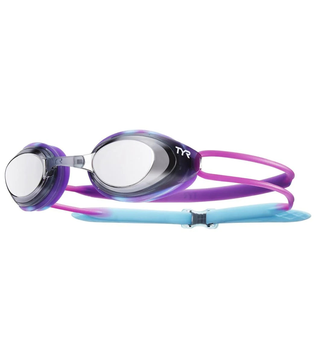 TYR Junior Blackhawk Mirrored Racing Goggle