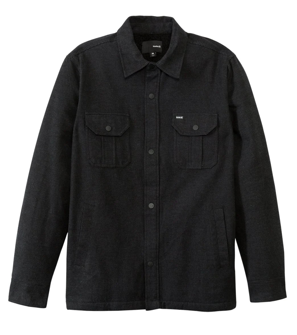Hurley Men's Backroad Woven Long Sleeve Shirt