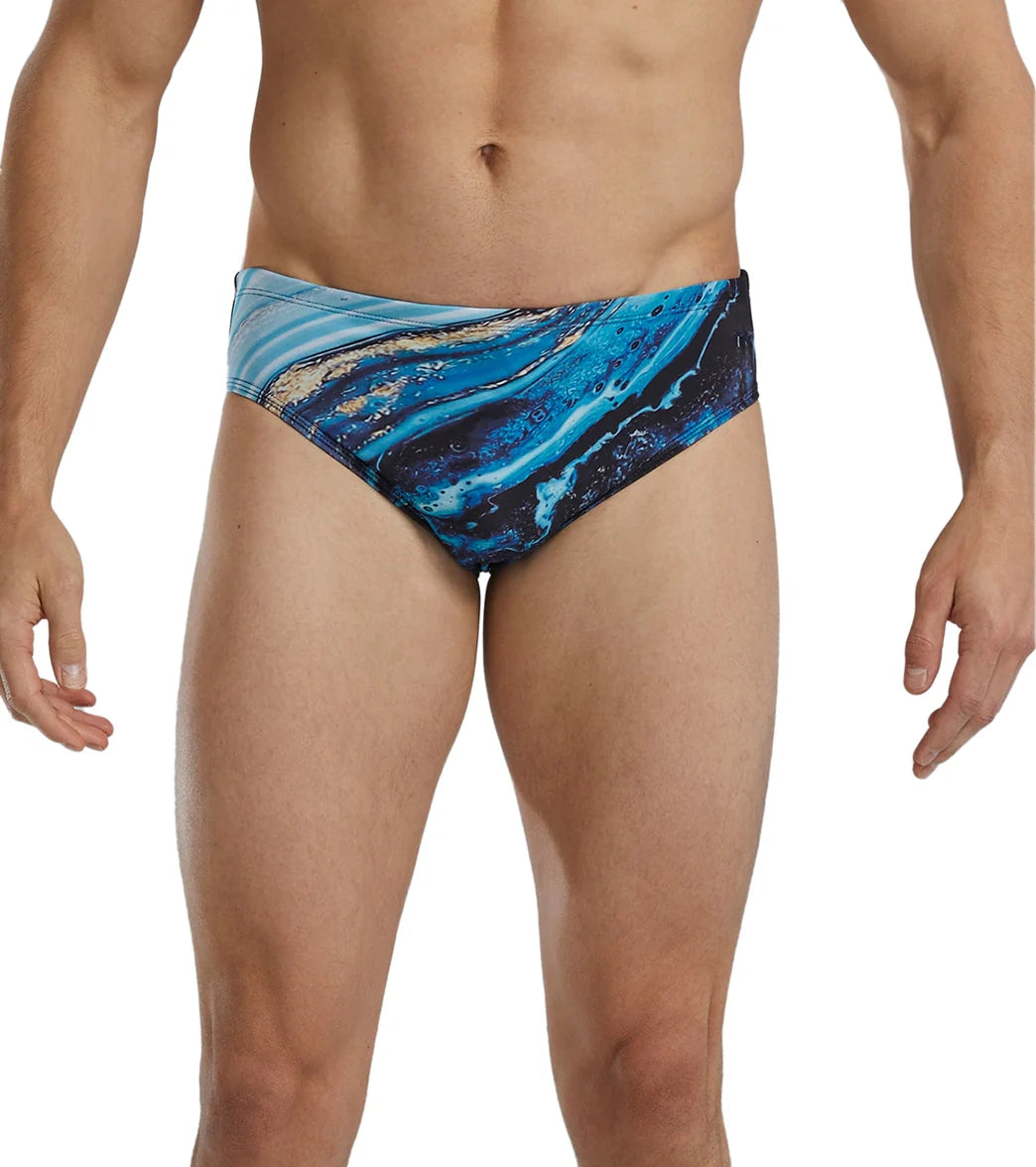 TYR Men's Kyanite Racer Brief Swimsuit