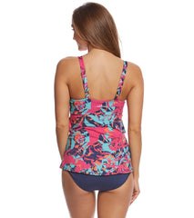 Dolfin Aquashape Women's Eden Ruffle Tier One Piece Swimsuit