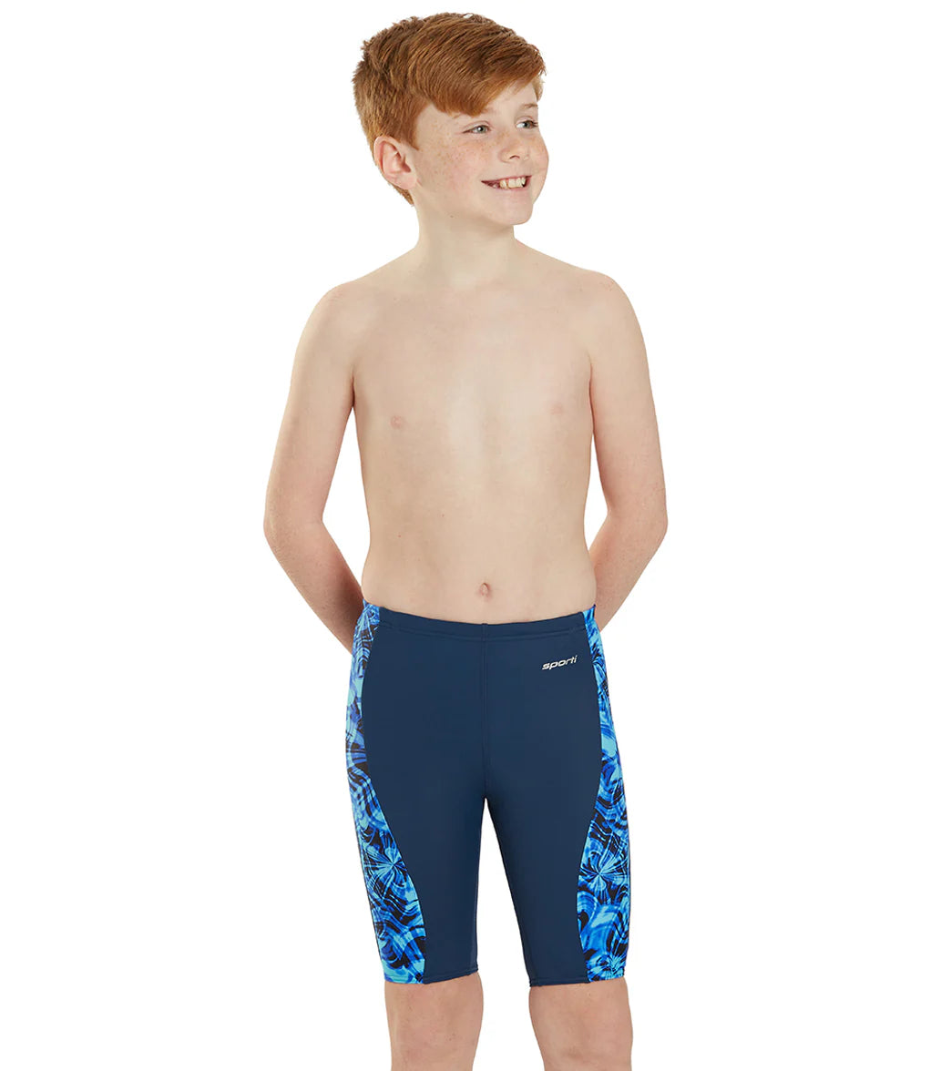 Sporti Sonic Bloom Splice Jammer Swimsuit (22-40)