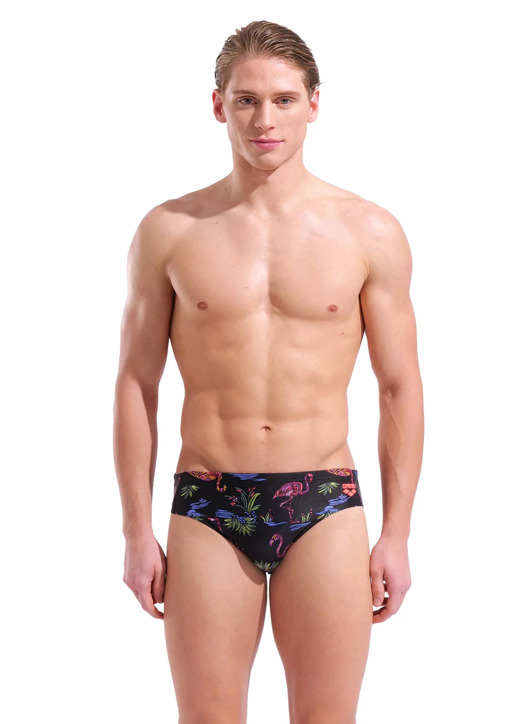 Arena Men's Flamingo Brief Swimsuit